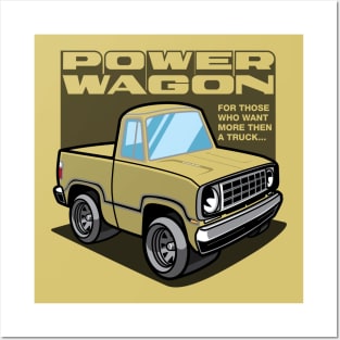 Light Gold - Power Wagon Posters and Art